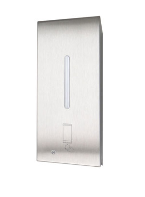 Gamco G-950-FA Automatic Wall-Mounted Foam Soap Dispenser in Stainless Steel