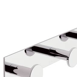 Ginger 2810T/PC 2810T-26 Surface Triple Hook In Polished Chrome