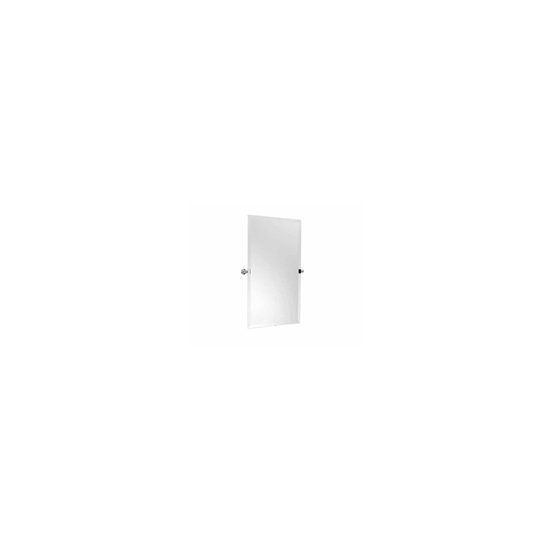 Ginger 4542/SN 4542-15 Columnar Large Mirror In Satin Nickel