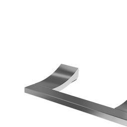 Ginger 4708N/PC Cinu Double Post Toilet Tissue Holder, Pivoting Arm In Polished Chrome