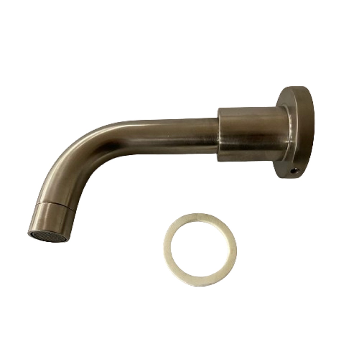 Davinci AF340-9200 Gotham Wall Mounted Bath Tub Spout in Satin Nickel