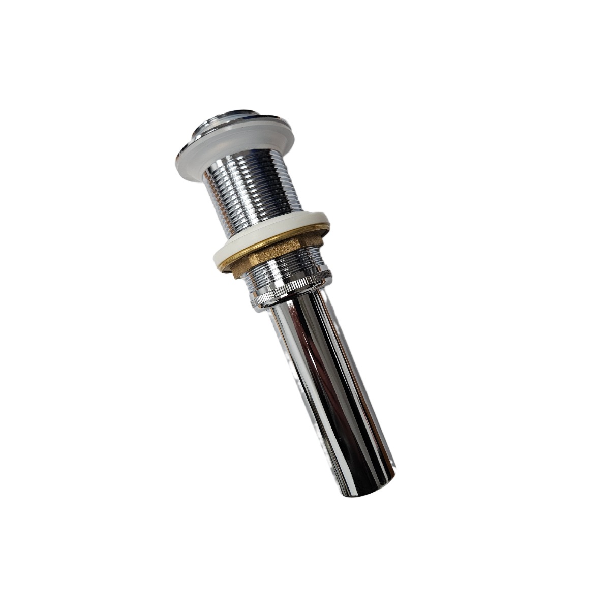 GRIDPLO 11/4" Lavatory Drain without Overflow in Polished Chrome