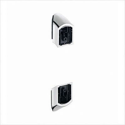 Grohe 28187AV0 Sensia Shower Bar Corner Wall Mounting Brackets in Starlight Chrome/Satin Nickel