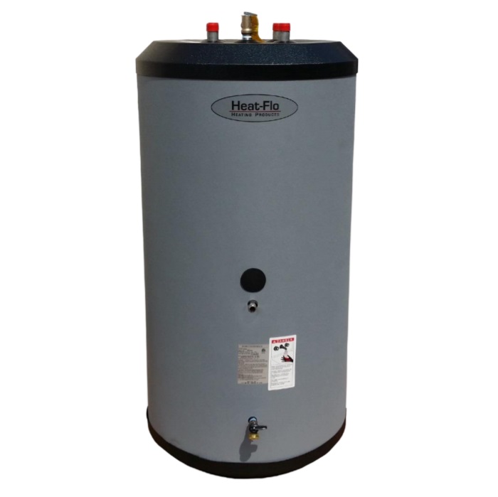 Heat-Flo HF-80-HO Commercial Indirect Water Heater, 80 Gallons, Stainless Steel, High Output