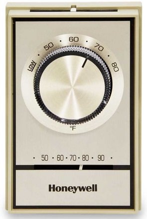 Honeywell T498A1778 Beige Electric Heat Thermostat With Range Stops