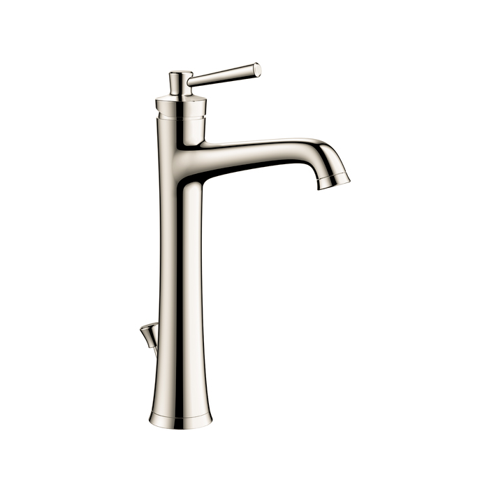 Hansgrohe 04772830 Joleena Single-Hole Faucet 230 with Pop-Up Drain, 1.2 GPM in Polished Nickel