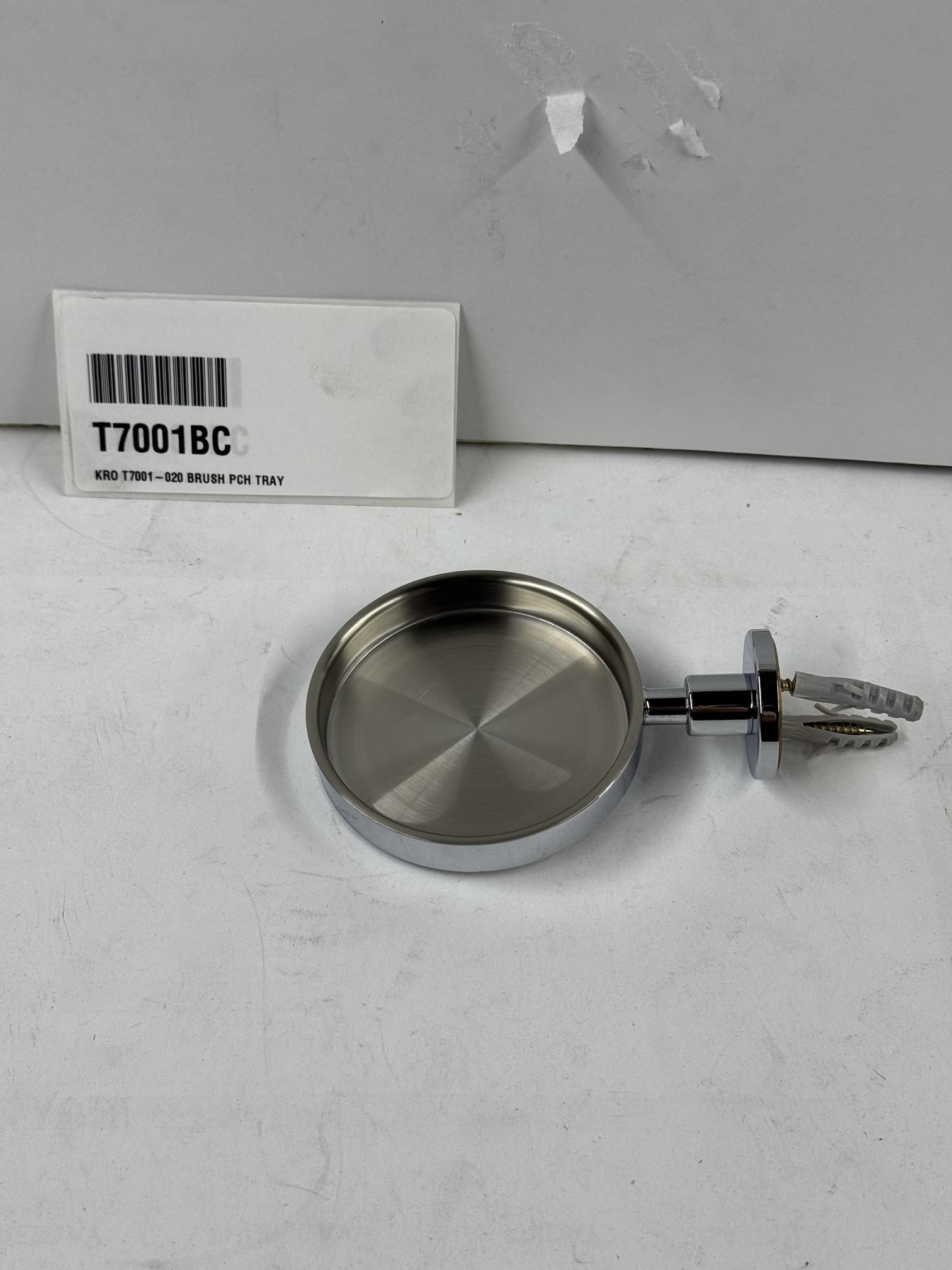 Vola T7001-020 Tray in Brushed Chrome