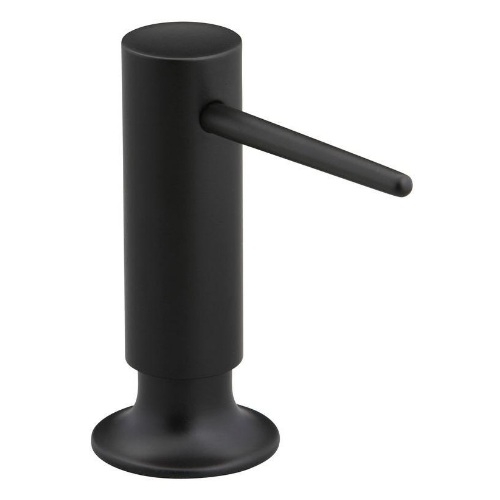 Kohler 1995-BL Contemporary Design Soap/Lotion Dispenser in Matte Black