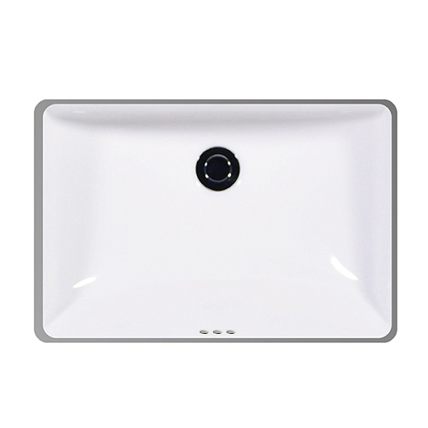 Icera L-2410.01 MUSE 18 1/8" W X 12 3/8" D Undermount Lavatory in White