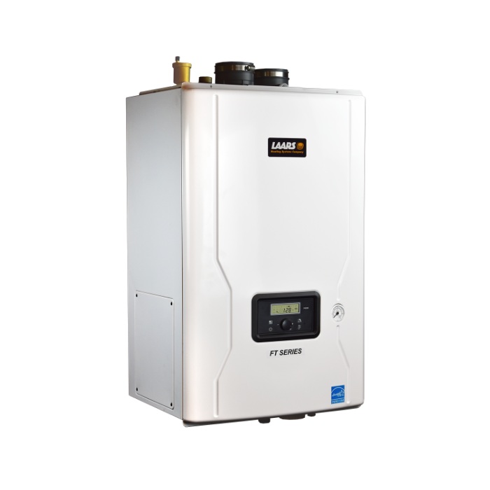 Laars MFTCW199NA2XN Mascot Ft 199 Input MBtu - 95% AFUE   Residential Natural Gas/Liquid Propane Wall Mount Condensing Combi Boiler - Direct Vent