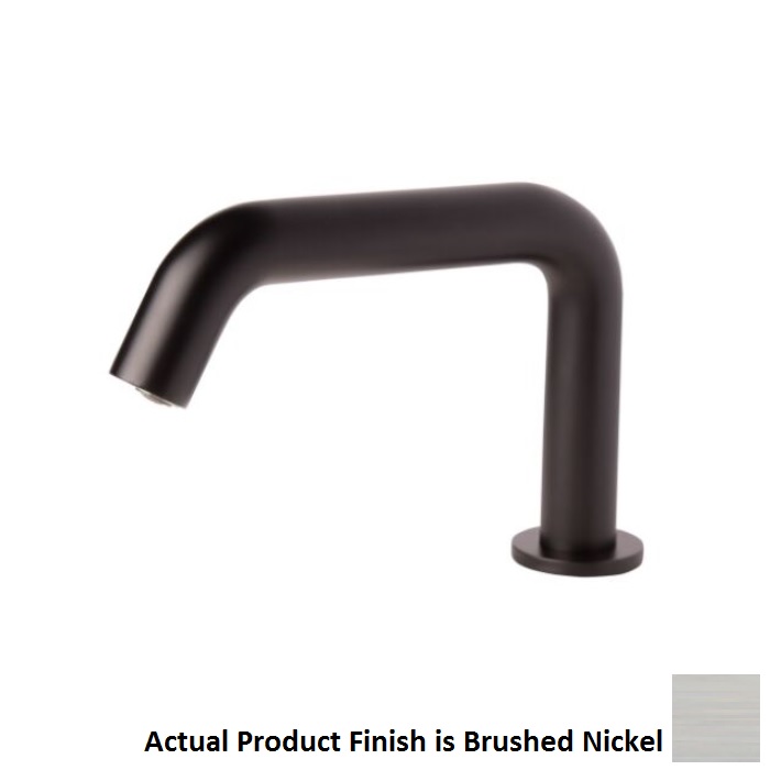 Lacava EX22-NI Deck Mount 6 3/4" L X 5 1/2" H Single Hole Touch Free Faucet Flow Rate Max 1.0 GPM in Brushed Nickel