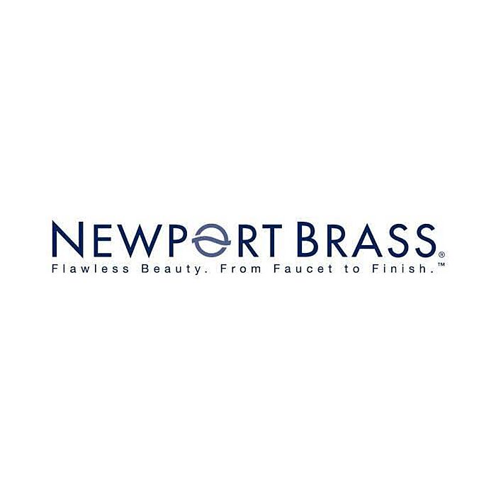 Newport Brass 3-744/26 9" Wall Mounted Spout in Polished Chrome