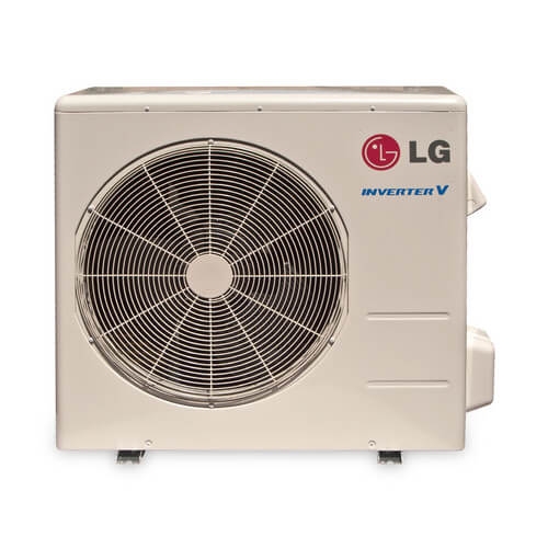 LG Electronics LSU090HSV4 High Efficiency Single Zone Air Conditioner/Inverter Heat Pump BTU (Cooling/Heating) 9,000/10,800 - Outdoor Unit
