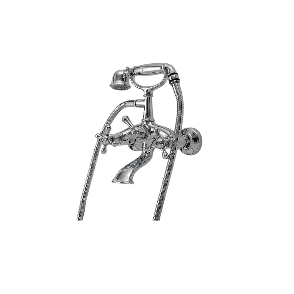 Zazzeri 340401 Mille Expansion Tub Set Lever in Polished Chrome
