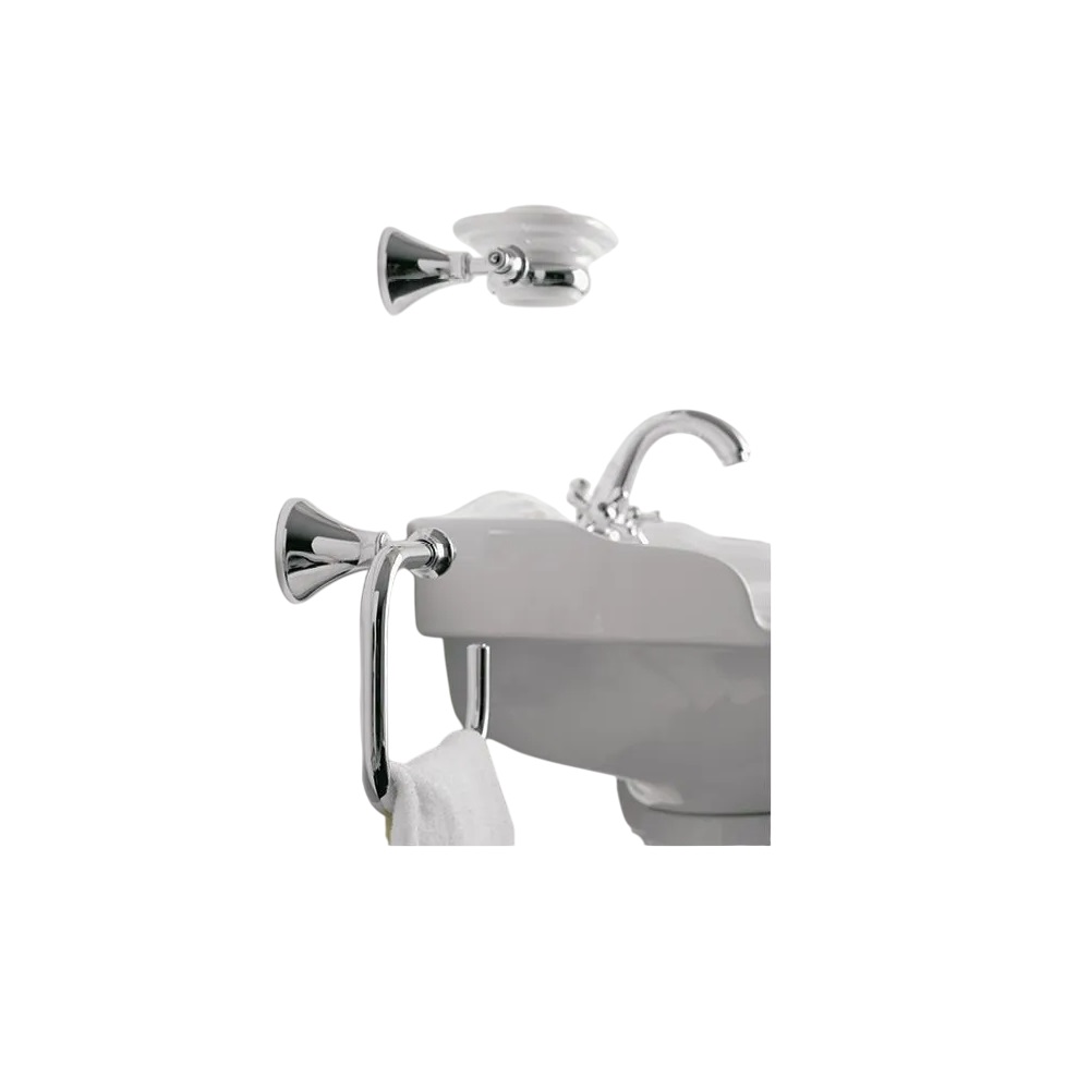 Zazzeri 6400 Mille Robe Hook in Polished Chrome
