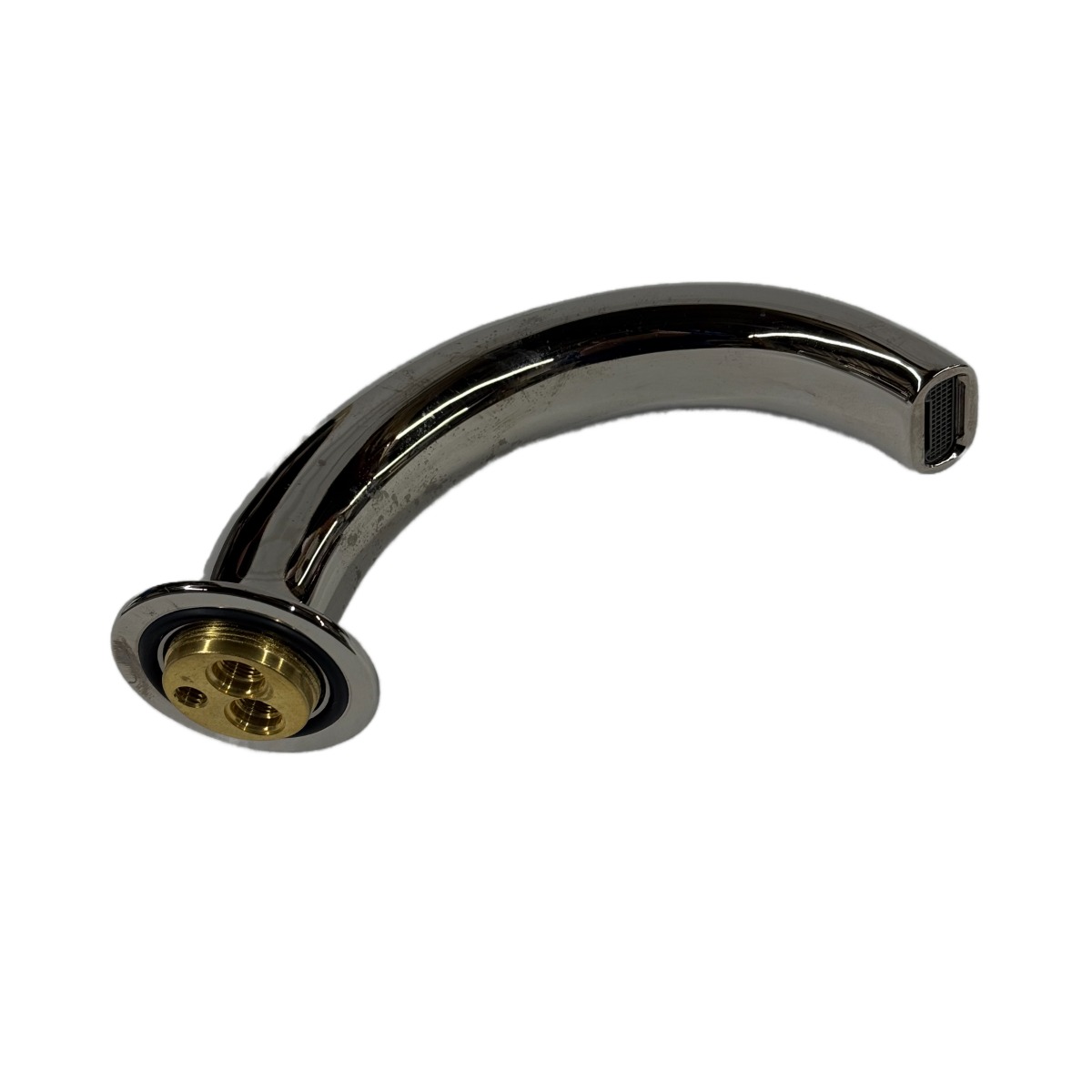 Davinci MAP-102-PN Morris Adjmi Deck Mounted Spout without Drain in Polished Nickel