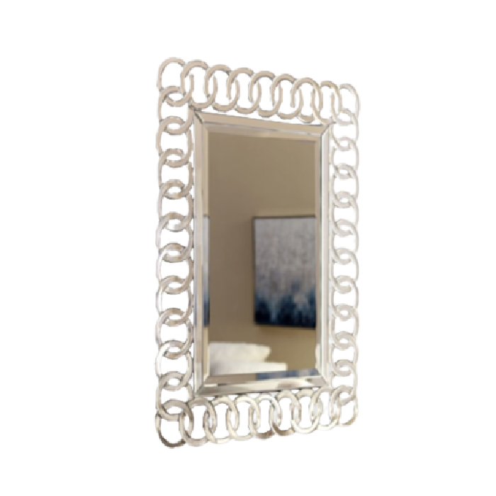 Afina ML-3042-R Modern Luxe 42" H X 30" W Contemporary Openwork Decorative Wall Mirror