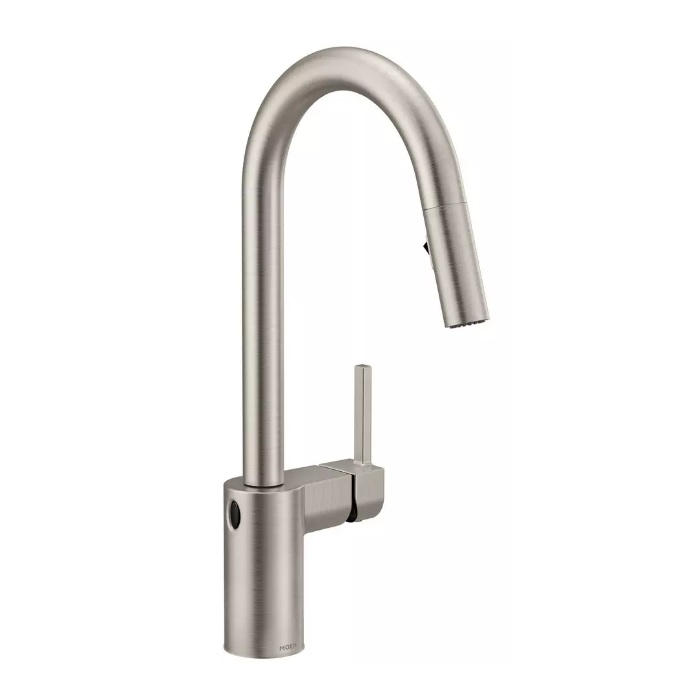 Moen 7565EWSRS Align™ 1.5 GPM MotionSense Wave One-Handle High Arc Pull Down Kitchen Sink Faucet in Spot Resistant Stainless