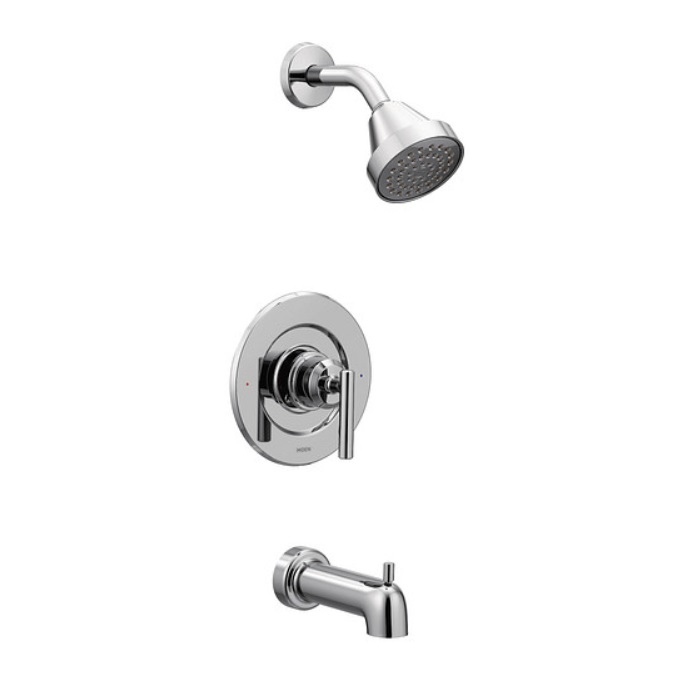 Moen UT2903EP Gibson™ M-Core™ 2-Series Tub/Shower Trim Set with 1.75 GPM Single Function Shower Head in Chrome (Rough Sold Separately)