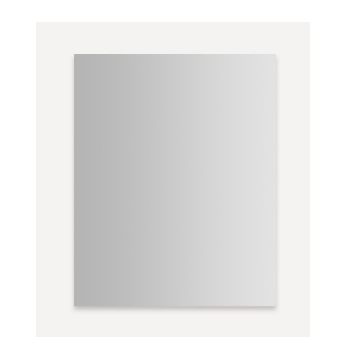 Robern MR2430D4FPE4R M Series Reserve 23-1/4" W X 30" H X 4" D Recessed Single Door Medicine Cabinet in Polished Edge with Right Side Slow-Close Hinges, Electric+ Upgrade