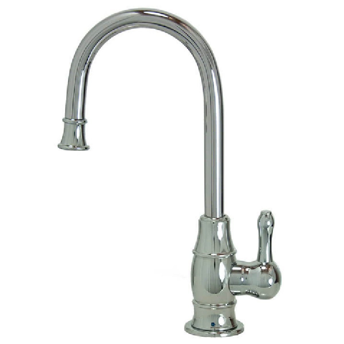 Mountain Plumbing MT1853-NL/PVDPN Point-of-Use Drinking Faucet with Traditional Curved Body & Curved Handle in Polished Nickel