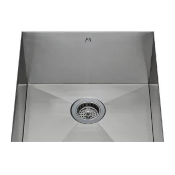 Mila MUS-501SB MUS-501 Kitchen Sink Undermount 1715-D-0-D10,Stainless