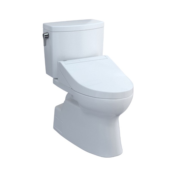 Toto MW4743084CUFG#01 Vespin® II 1G Washlet®+ C5 1.0 GPF Two-Piece Toilet with Tornado Flush®  in Cotton White