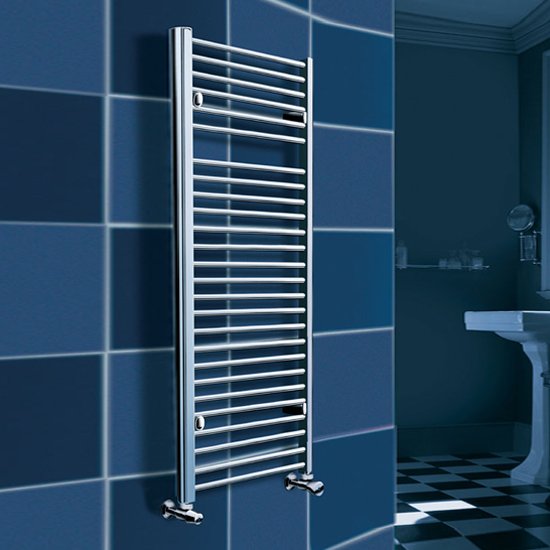 Myson COS126CH COS-126PC Avonmore Multi-Rail Hydronic Towel Warmer In Polished Chrome