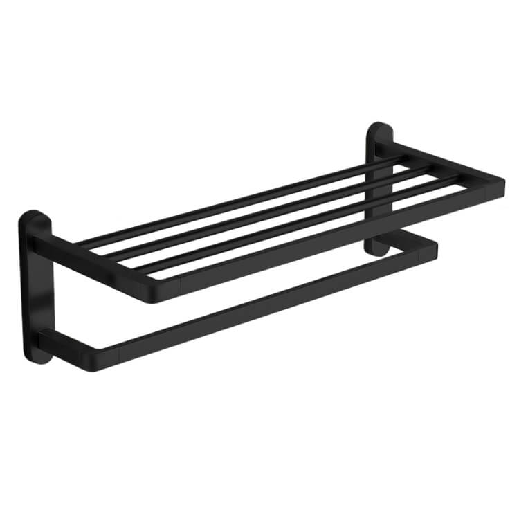 Nameeks NCB90 Towel Rack in Matte Black