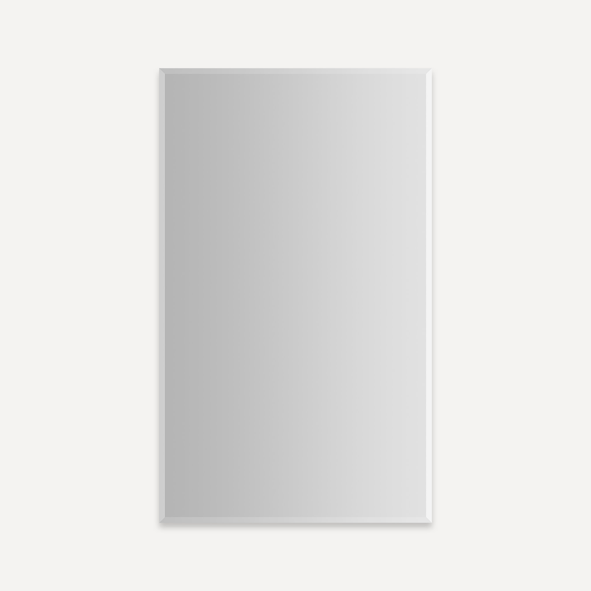 Robern P2C2440D4FBBA PL PORTRAY Cabinet, 24" W X 40" H, Bevel Edge