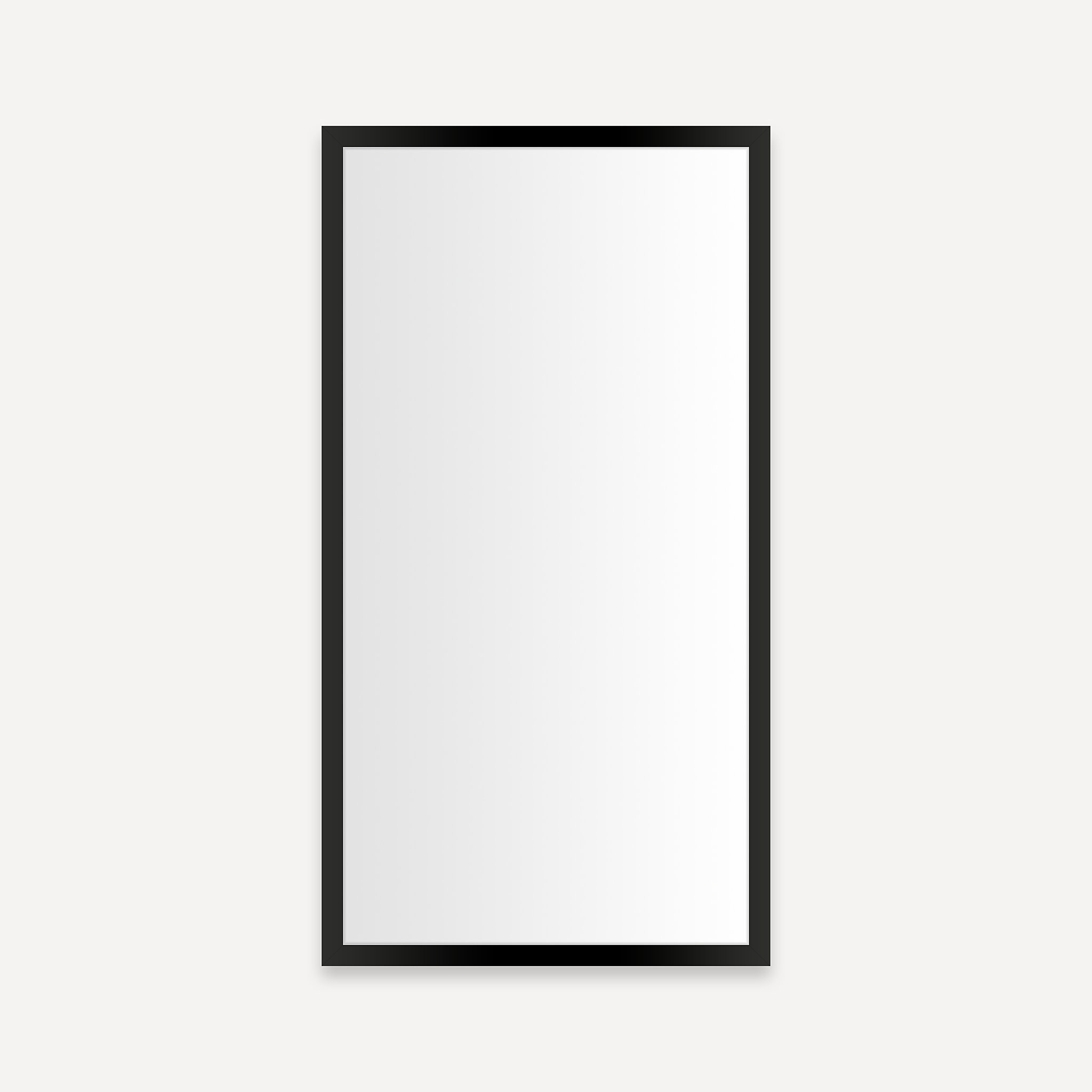 Robern PC1630D4TNN83 Profiles 16" W X 30" H X 4" D Medicine Cabinet, Non-Electric, Reversible Hinge in Matte Black