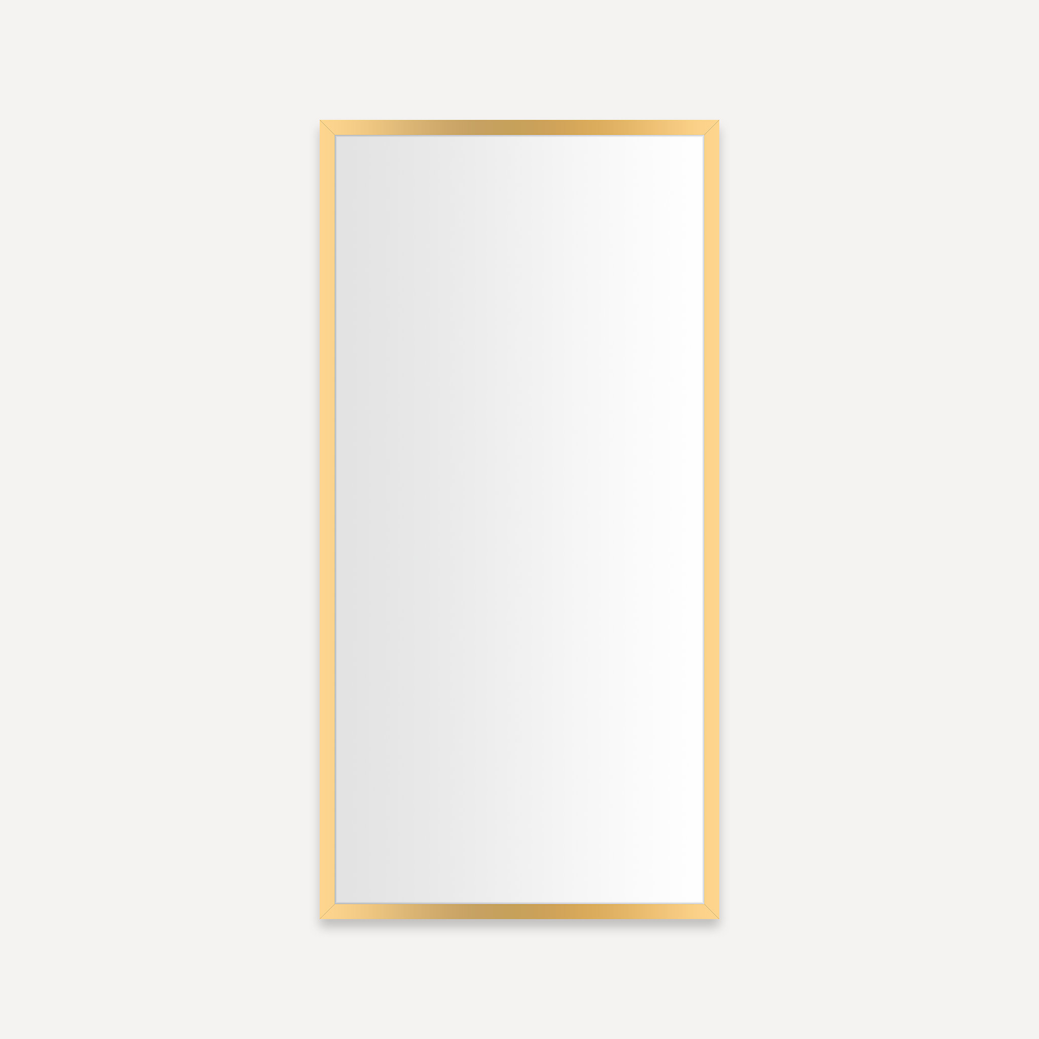Robern PC2040D4TLE82 Profiles 19-1/4" W X 39-3/8" H X 4" D Framed Cabinet  with Electrical Outlet in Matte Gold