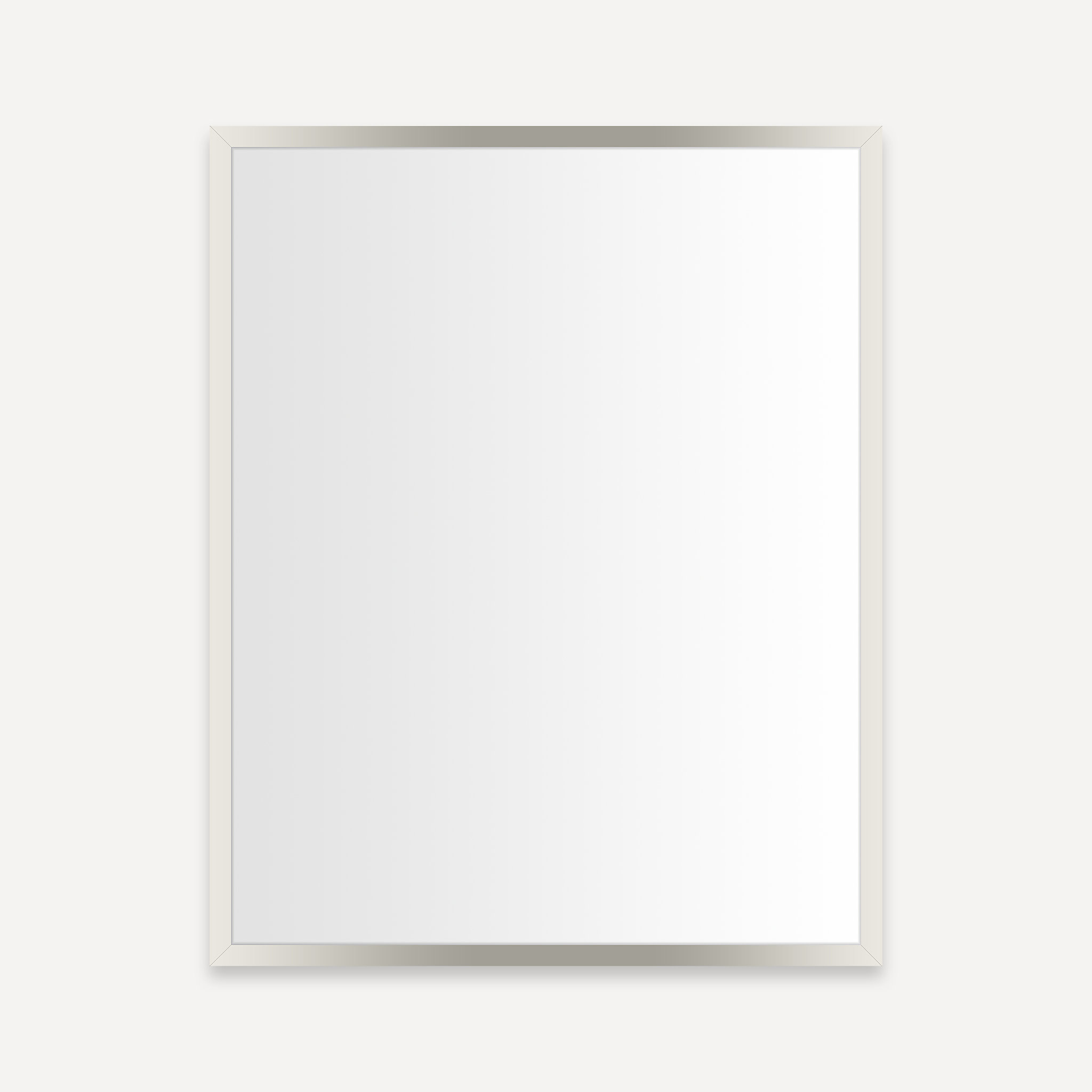 Robern PC2430D4TNN77 Profiles Framed Cabinet, 24" W X 30" H X 4" D, Polished Nickel, Non-Electric, Reversible Hinge