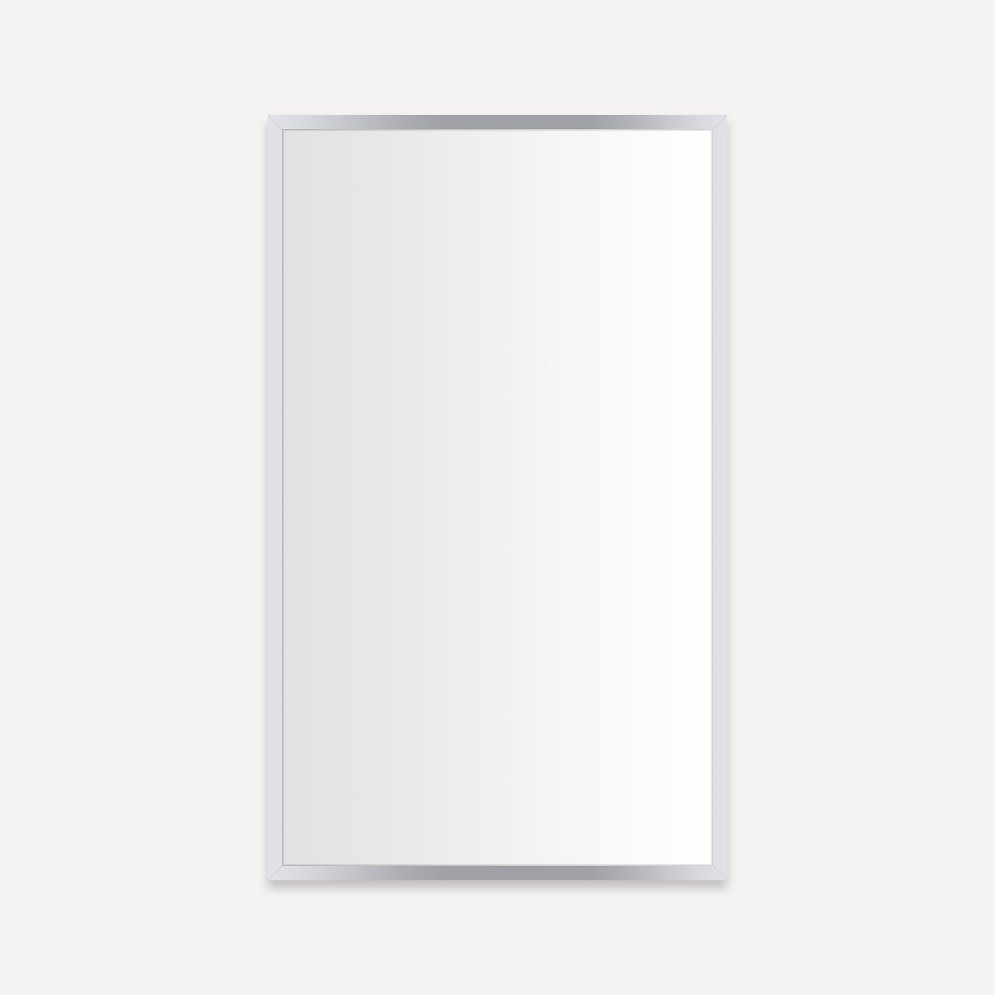Robern PC2440D6TNN76 Profiles Framed Cabinet, 24" W X 40" H X 6" D, Chrome, Non-Electric, Reversible Hinge
