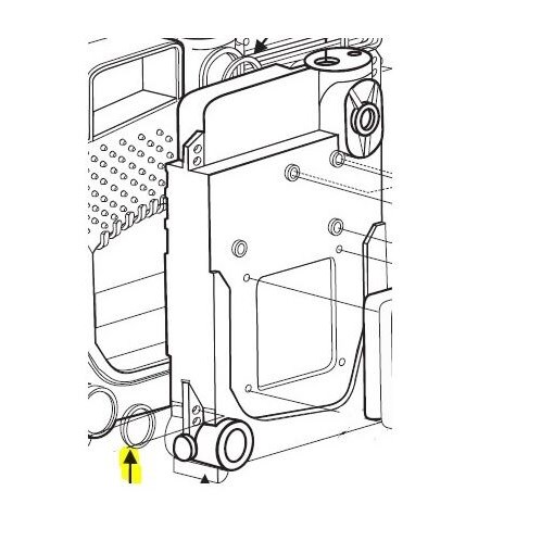Peerless 51671 Upper Flow Port Gasket