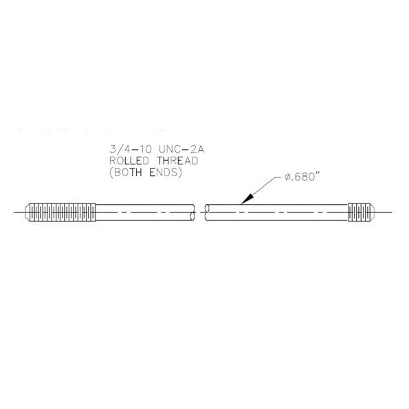 Peerless 90721 Draw Rod SC/SCT-10