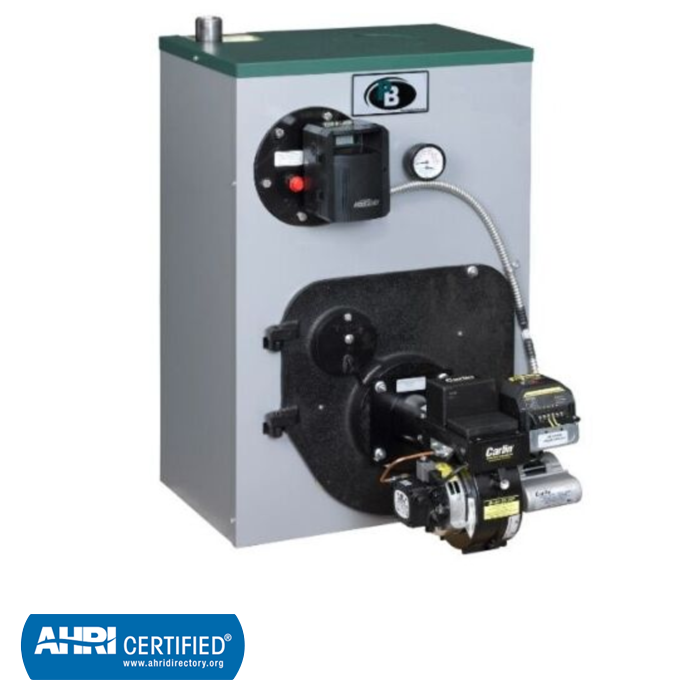 Peerless 1403082 WBV-E-03-W 119 Input MBtu - 87% AFUE - Residential Oil-Fired Water Boiler - (Knockdown - Burner Sold Separately)