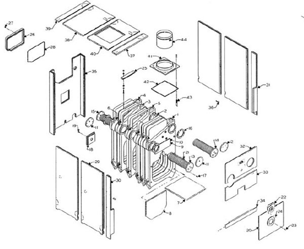 Peerless 86051 CTN B LC Section Assembly Kit