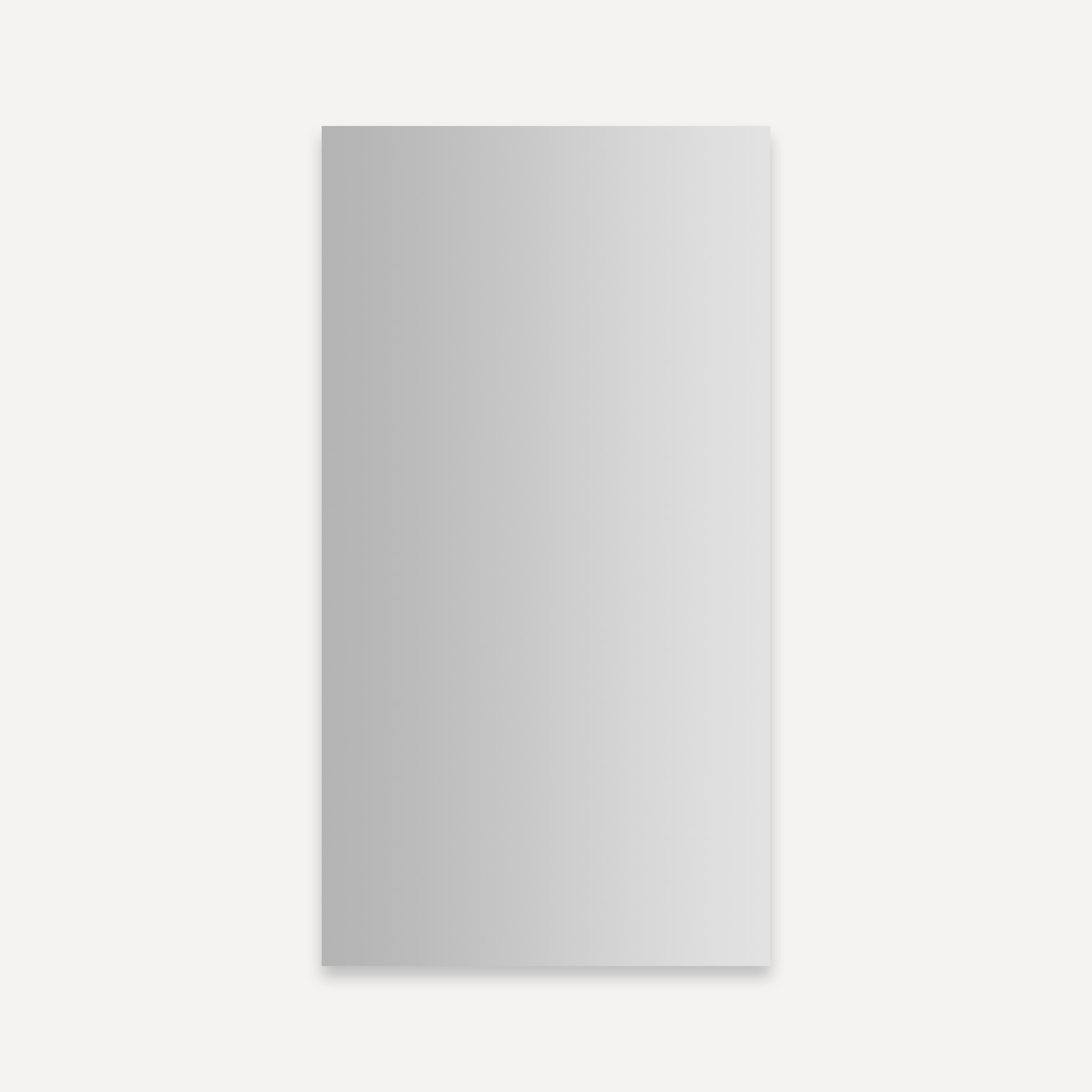 Robern PLM1630GLE PL Series Cabinet, 16" L X 30" H X 4" D, Polished Edge, Electric Upgrade, Left Hinge