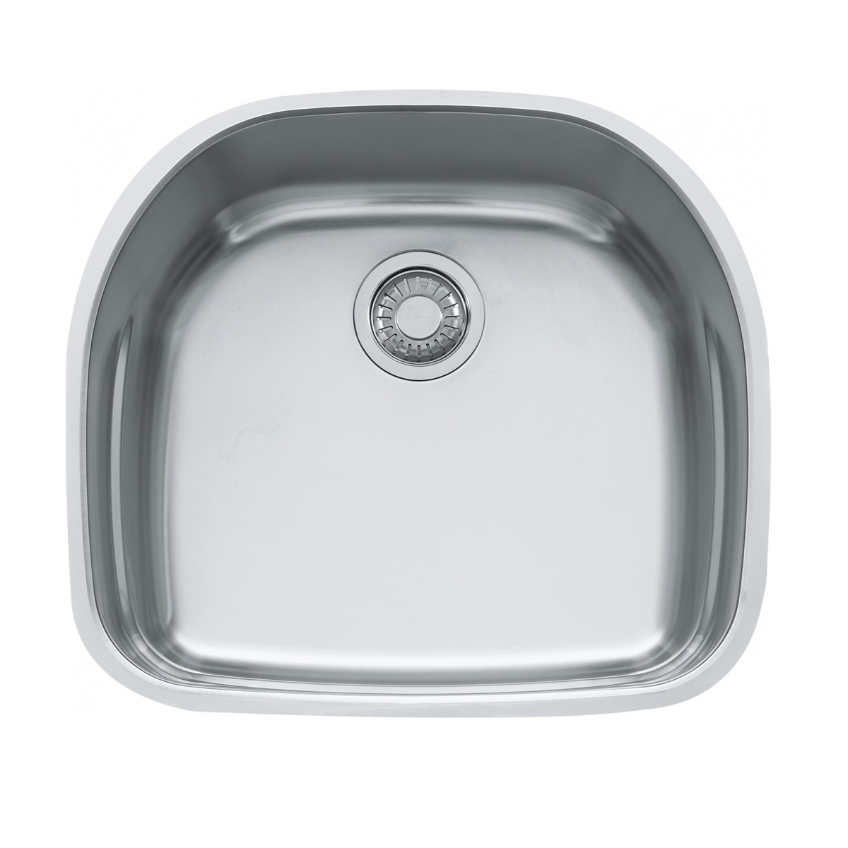 Franke PRX11021 Prestige 22" L X 20" W X 9" D Undermount Stainless Steel Single Bowl Kitchen Sink in Steel