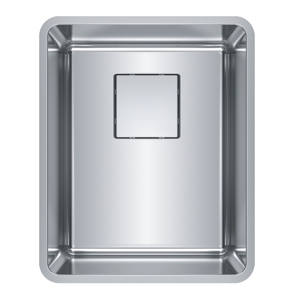 15" Undermount Single Bowl Kitchen Sink Pescara 15" L X 18 " W X 8" D with 18-Gauge in Steel by Franke PTX110-14