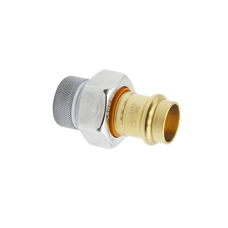 Legend 301-107PNL 1-1/2" P-571NL Lead Free FNPT X Copper Press Dielectric Union