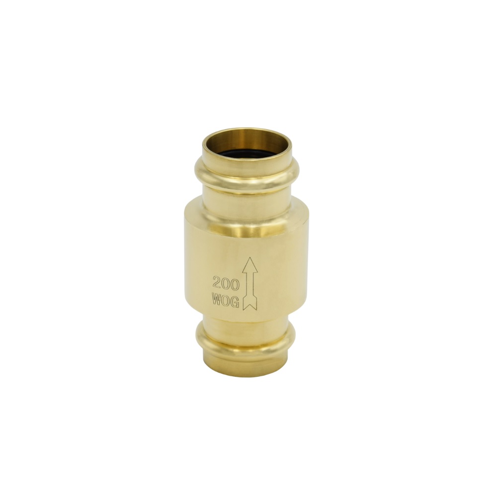 Legend 105-457NL 1-1/2" No Lead Press Inline Spring Check Valve