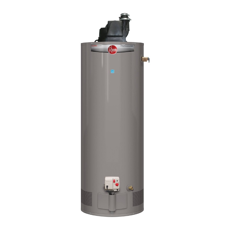 Rheem PROG50S-36N RH67 PV Professional Classic® 50 Gallons Short Residential Natural Gas Water Heater - Power Vent