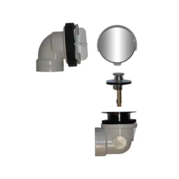 LSP Specialties R-0987 3-3/8" Dia Rapid Fit Brass Lift & Turn Drain in Oil Rubbed Bronze
