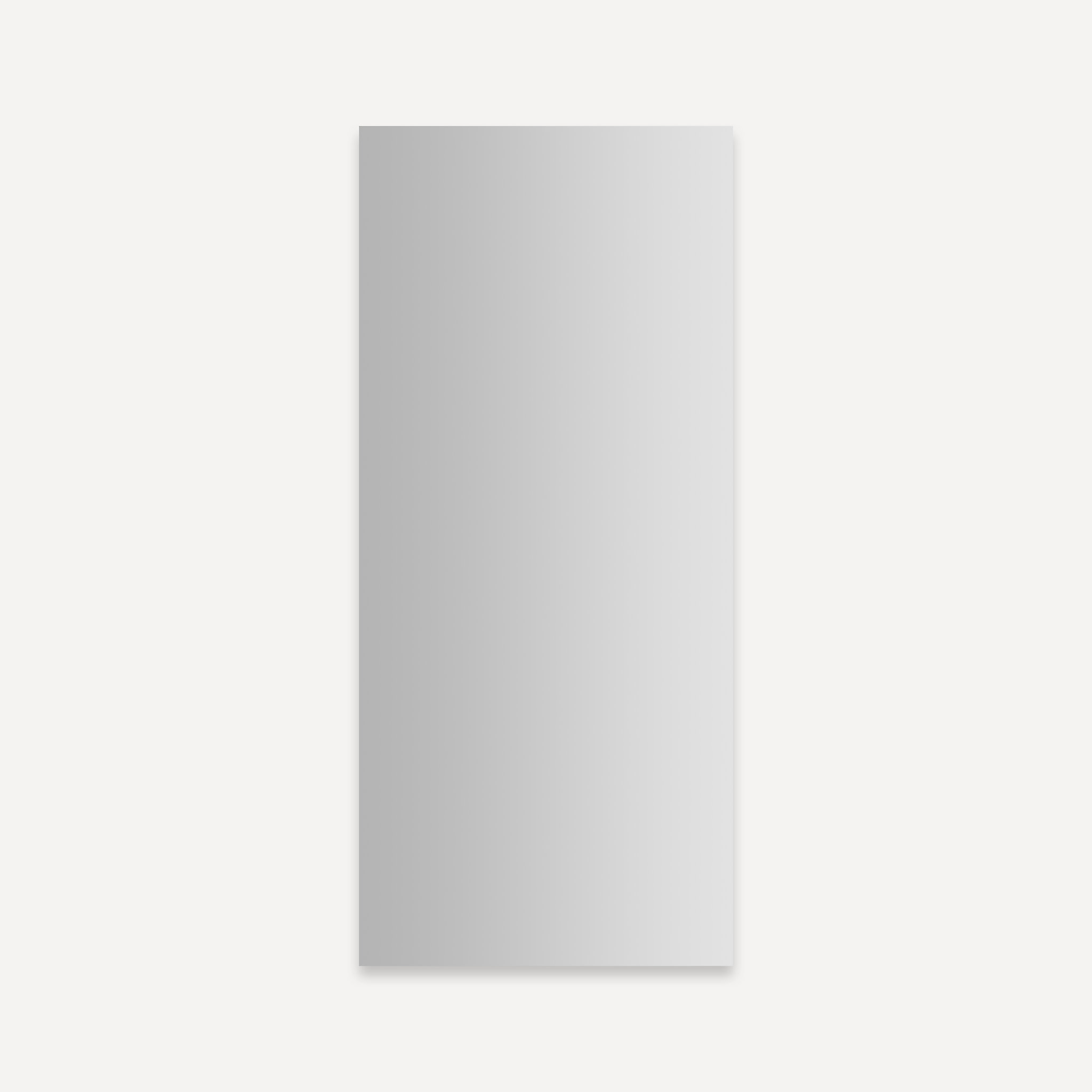 Robern RC1636D4FP1 R3 Series 16" W X 36" H X 4" D Mirrored Bathroom Single Door in Polished Edge