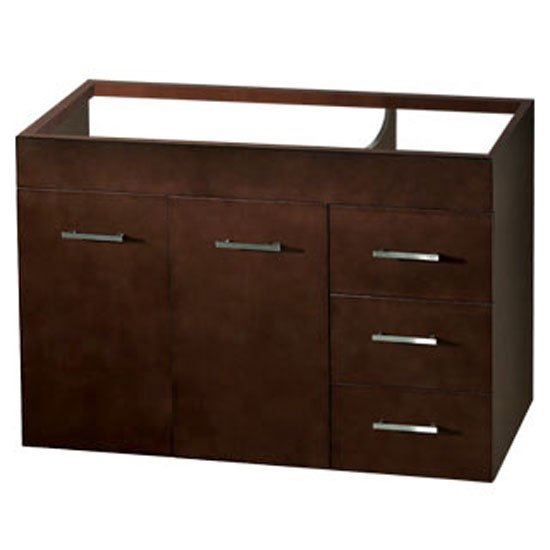 Ronbow 011231-L-H01 Wall Hung Bella 31 Inch Vanity Cabinet in Dark Cherry VBA31-H01
