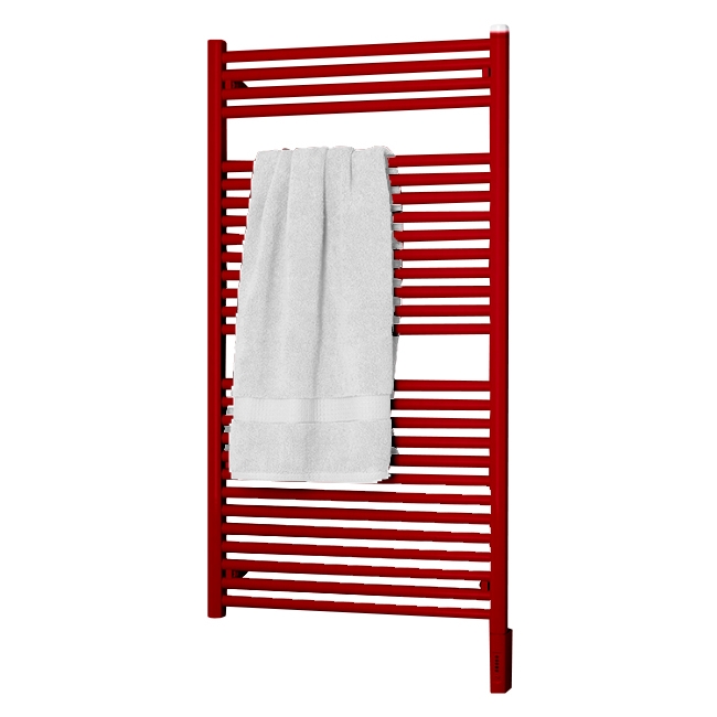 Runtal RTRED-2924 Direct Wire Electric Towel Warmer 29" x 24" (2 Ft.) in Wine Red, 1536 BTU Output
