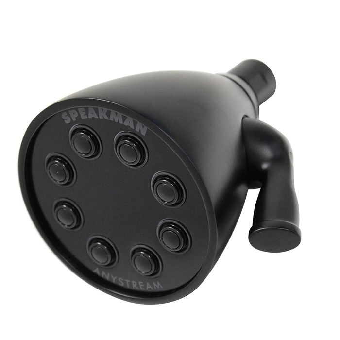 Speakman S-2251-MB-E2 Icon Shower Head, 2.0 GPM in Matte Black
