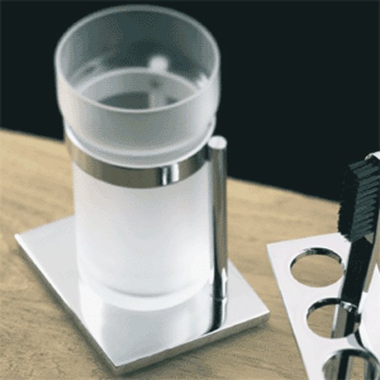 Samuel Heath L141-CP L141.CP Tumbler Holder in Chrome Plated